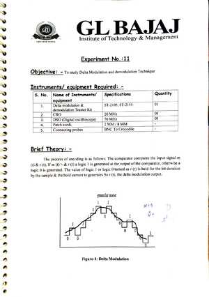 Exp-10 Linear Block Code - EXPERIMENT- 11 LINEAR BLOCK CODE ENCODER AND ...