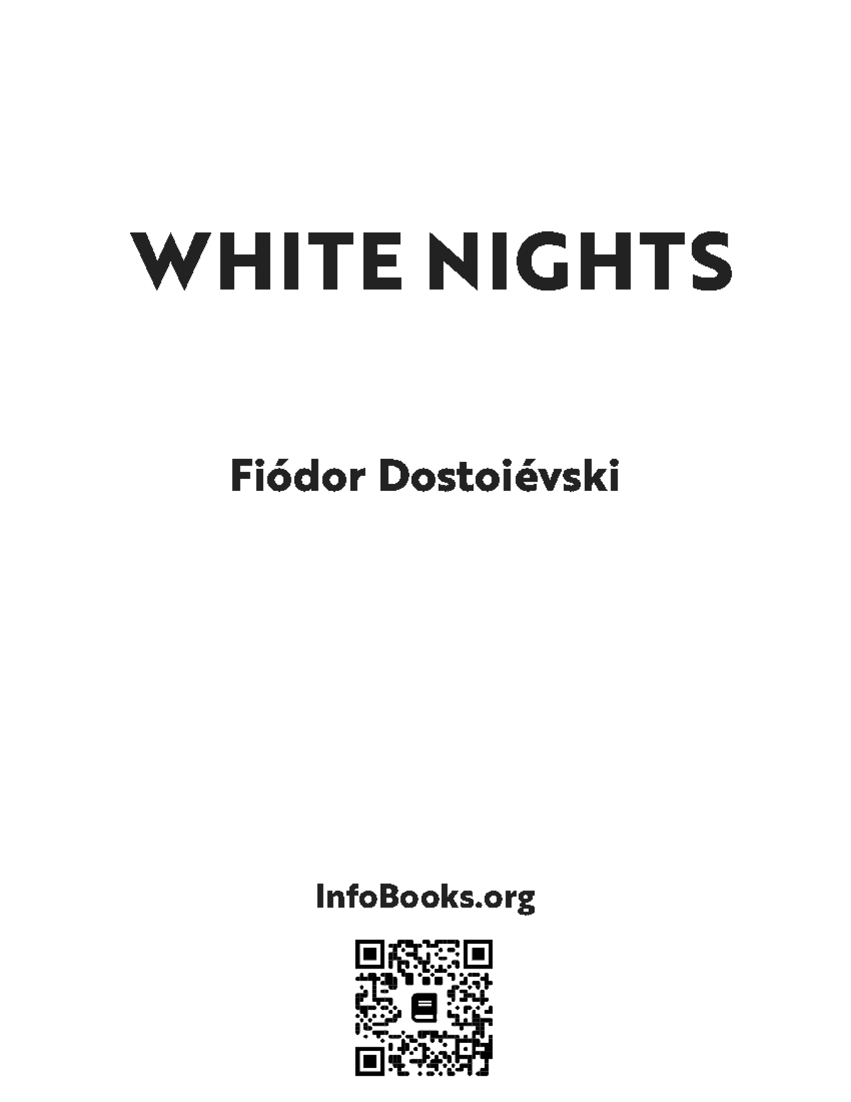 White nights fiodor dostoievski Língua Inglesa I UCP Studocu