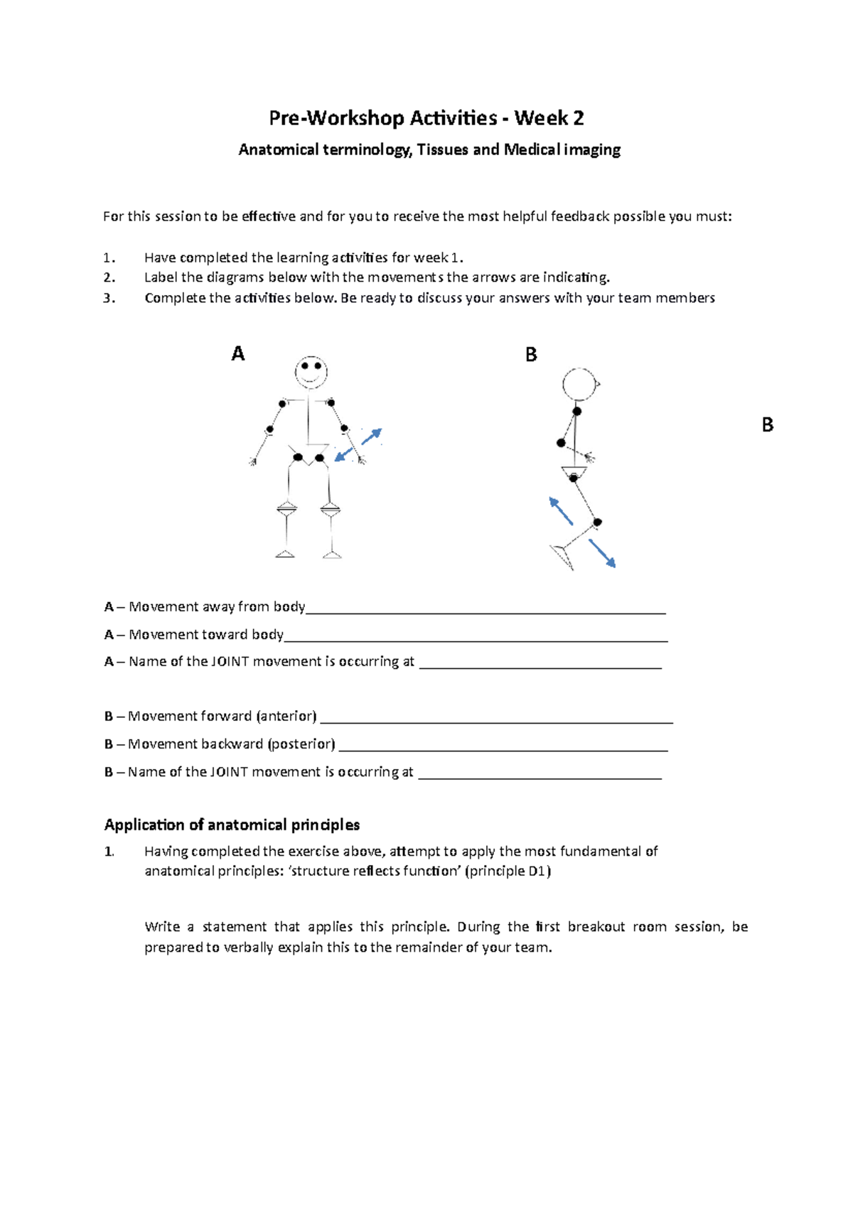 H HBS1HBB Pre-Workshop Activities 2 2021 - Pre-Workshop Activities ...