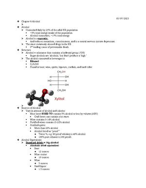 Chapter 6 Lipids Notes - 02/21/ Lipids Types Of Lipids Triglycerides ...