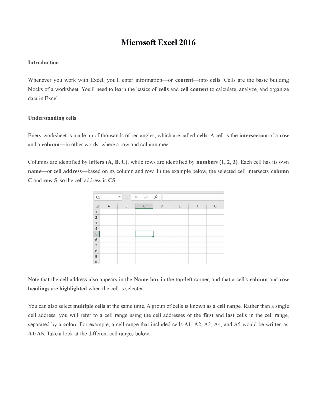 4-ms-excel-the-microsoft-excel-2016-introduction-whenever-you-work