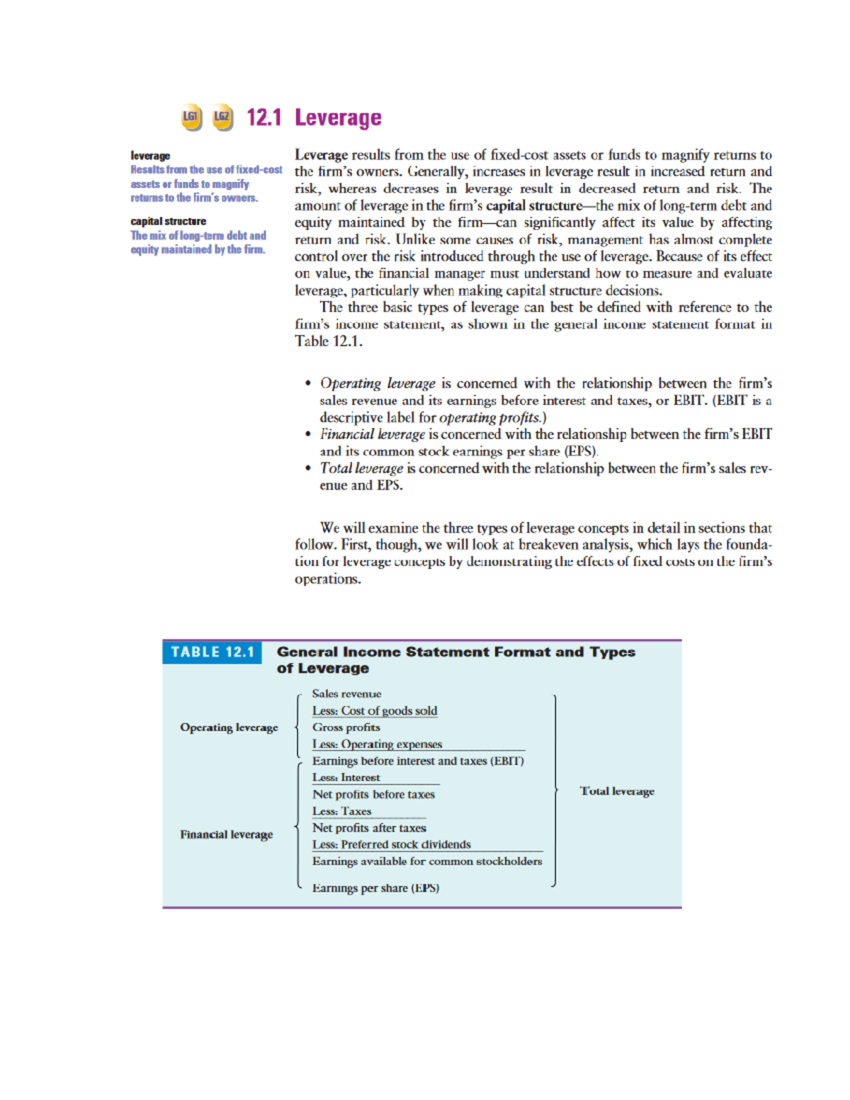 Chap 03 Part 01 Leverage - Corporate Finance - s - Studocu