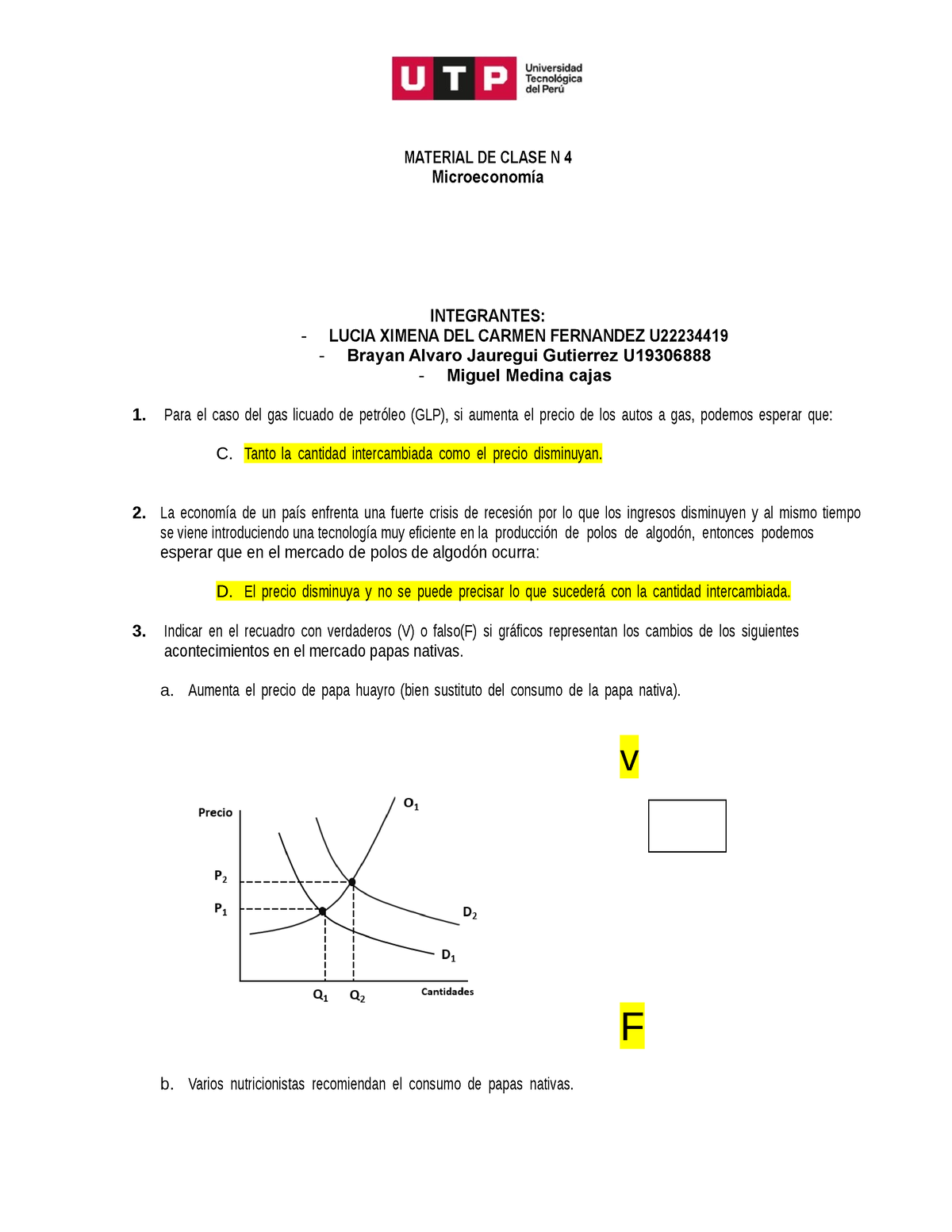 Microeconomia Grupal 4 - MATERIAL DE CLASE N 4 Microeconomía ...