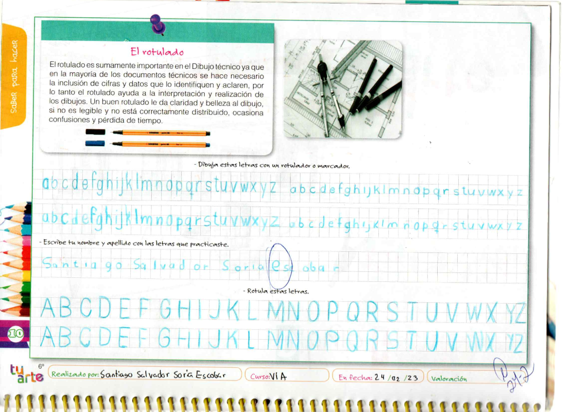 Rotulación de letras - El rotulado El rotulado es sumamente importante ...