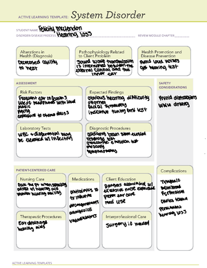 11 - ATI - ACTIVE LEARNING TEMPLATES Basic Concept STUDENT NAME - Studocu