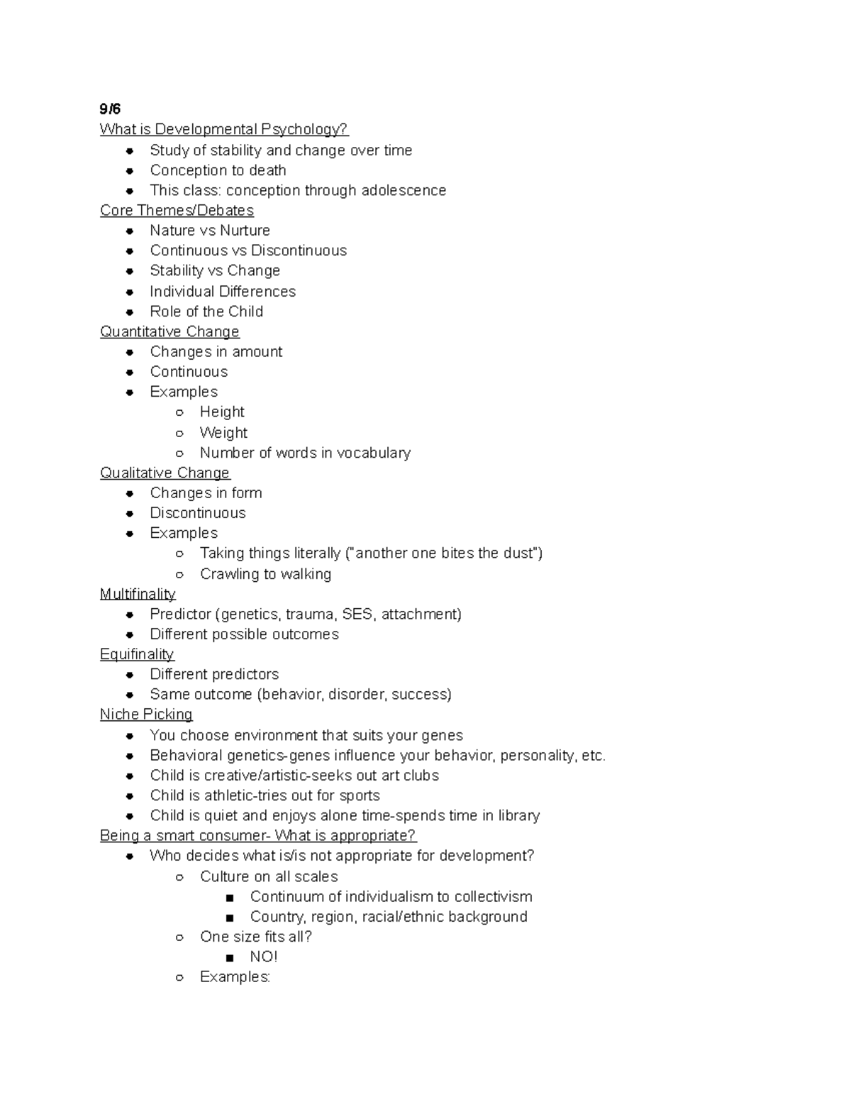 9-6-lecture-notes-exam-1-9-what-is-developmental-psychology-study