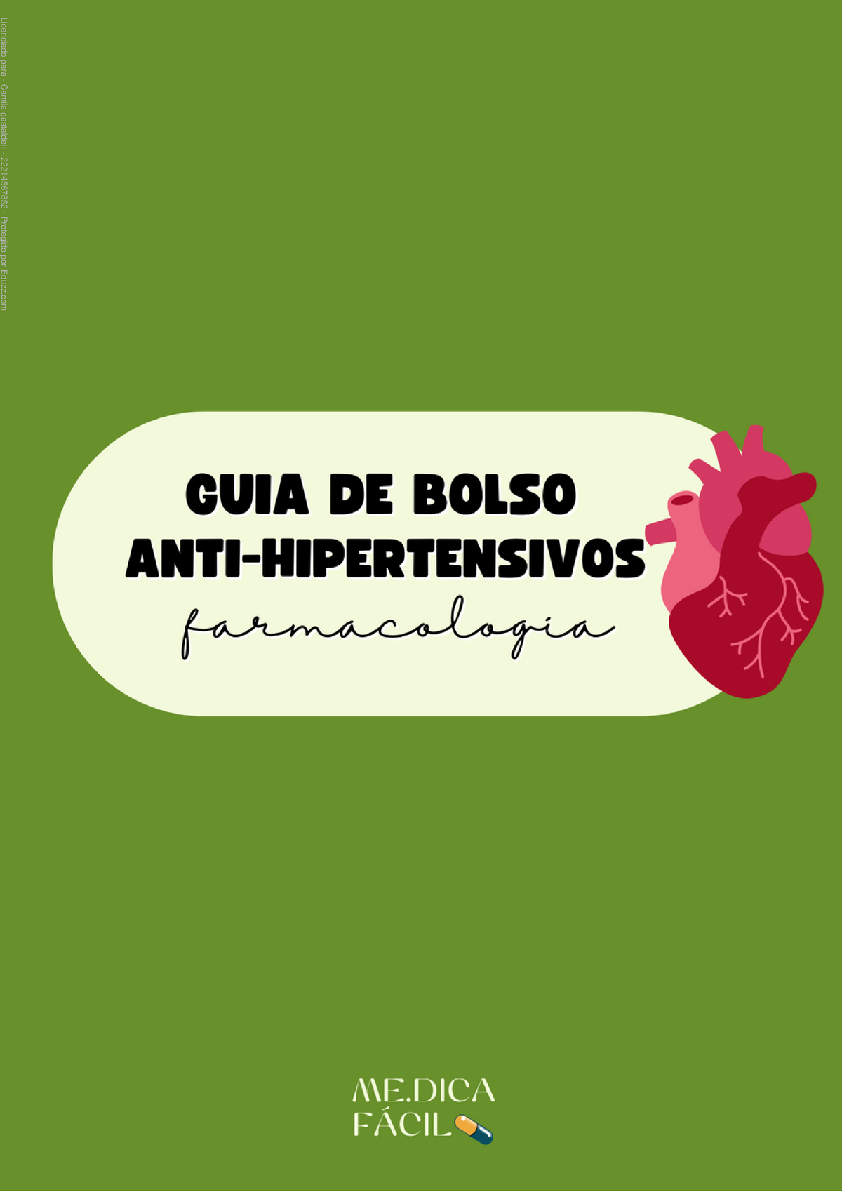 Guia-de-bolso-has - Resumo De Farmacologia Anti Hipertensivos - CLASSES ...