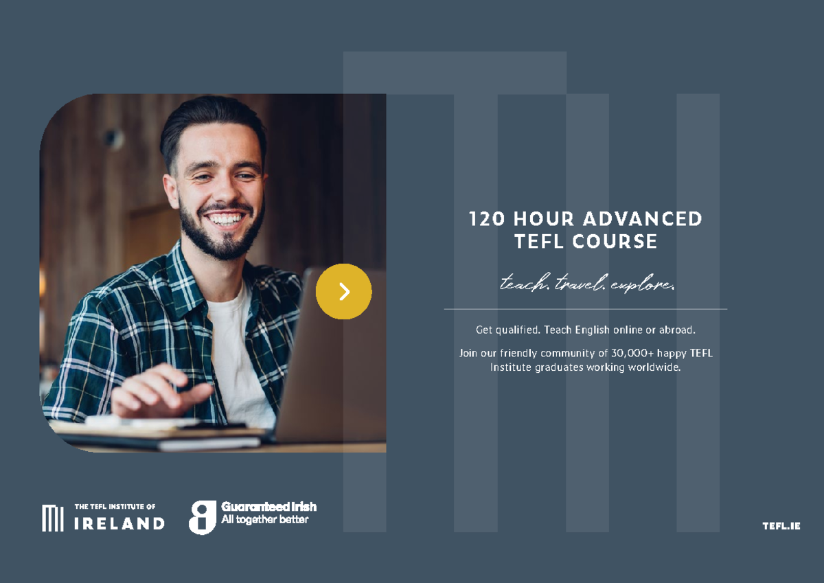 120 Hour Advanced TEFL Course Prospectus - 120 HOUR ADVANCED TEFL ...