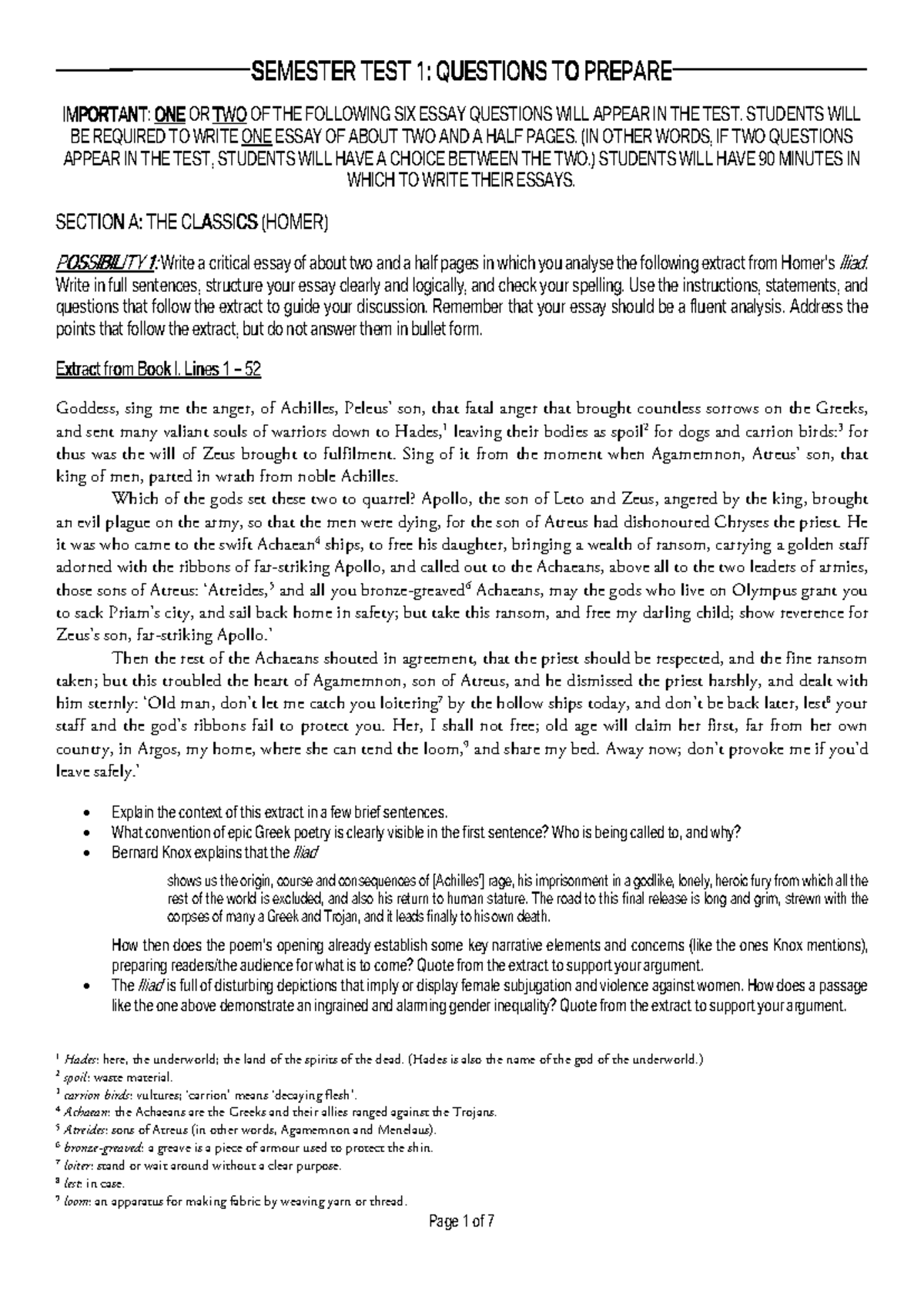HAS 120 - Semester Test 1^LJ Questions to Prepare [2024] - SEMESTER ...