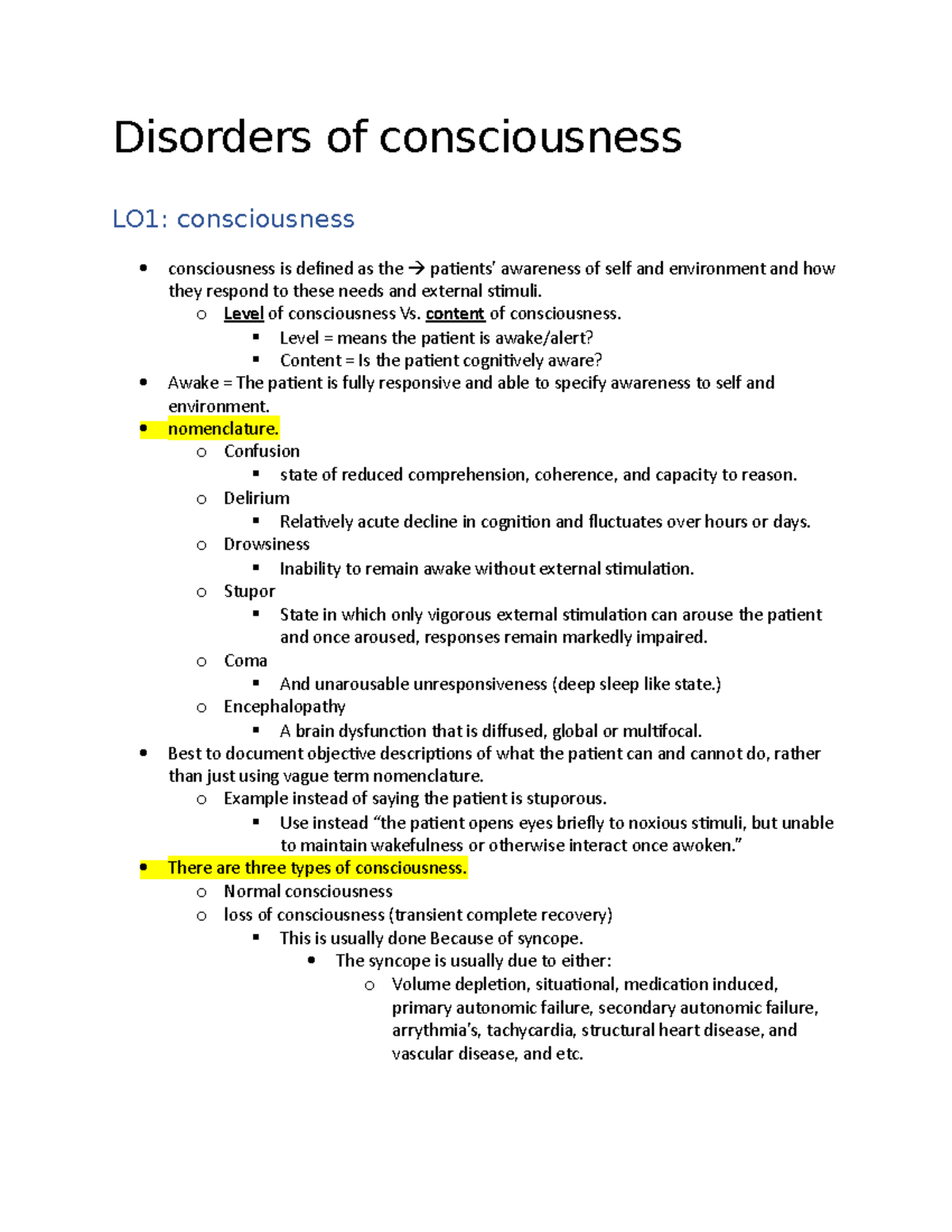 disorders-of-consciousness-o-level-of-consciousness-vs-content-of