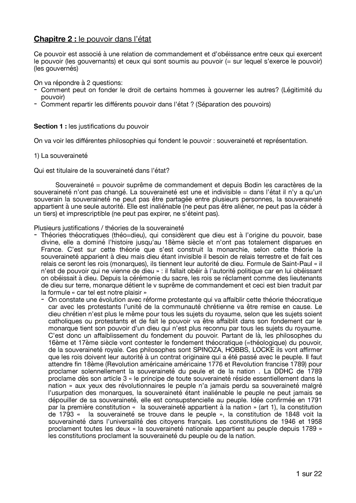 dissertation juridique le pouvoir constituant originaire