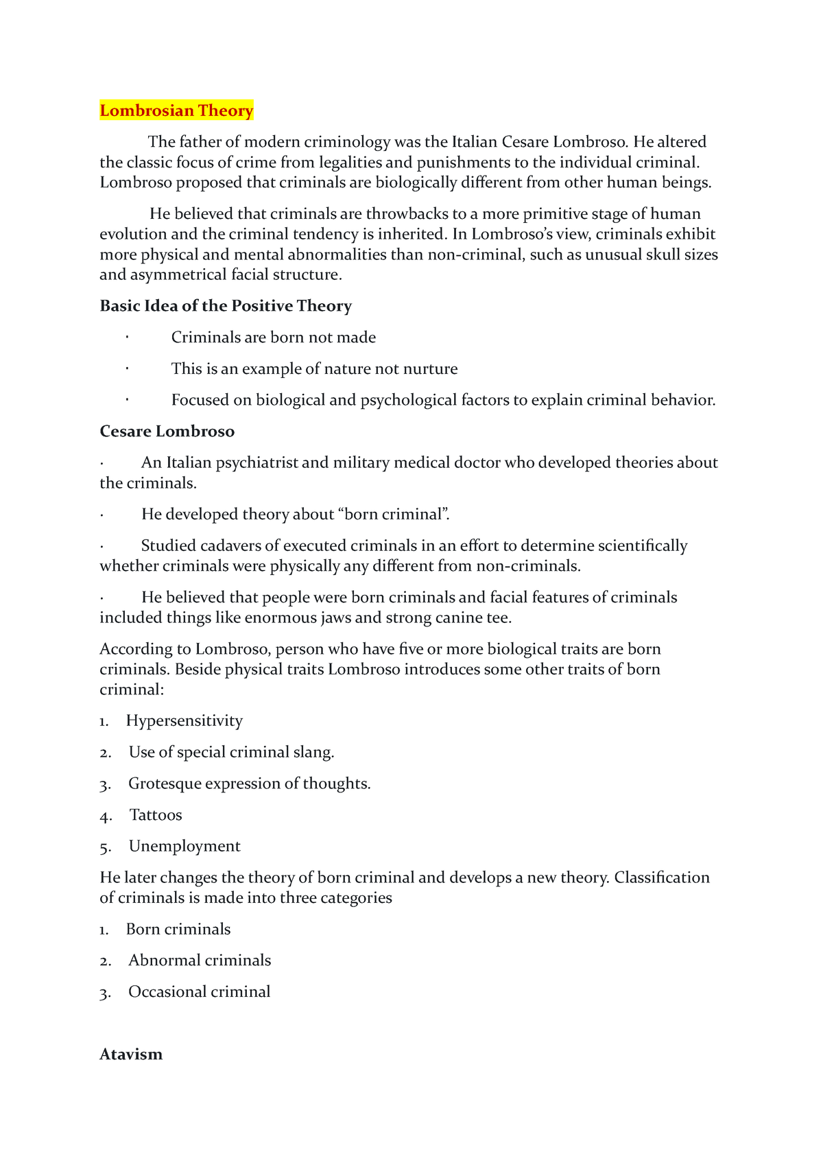 crim2-week-4-lombrosian-theory-theories-of-crime-causation-studocu