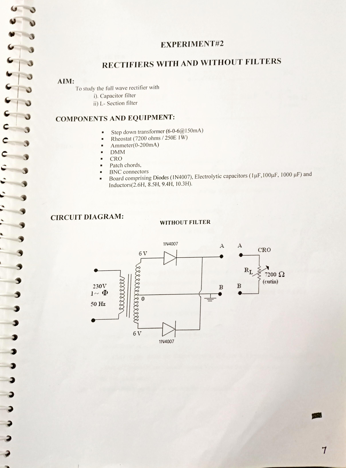 LAB Manual - NOTES - Electrical Engineering - Studocu