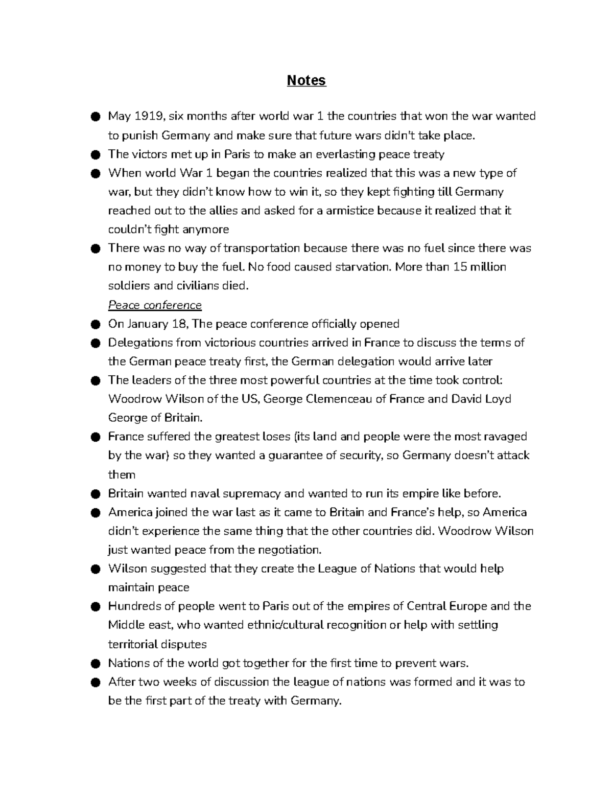 5.01 assignment treaty of versailles and great depression