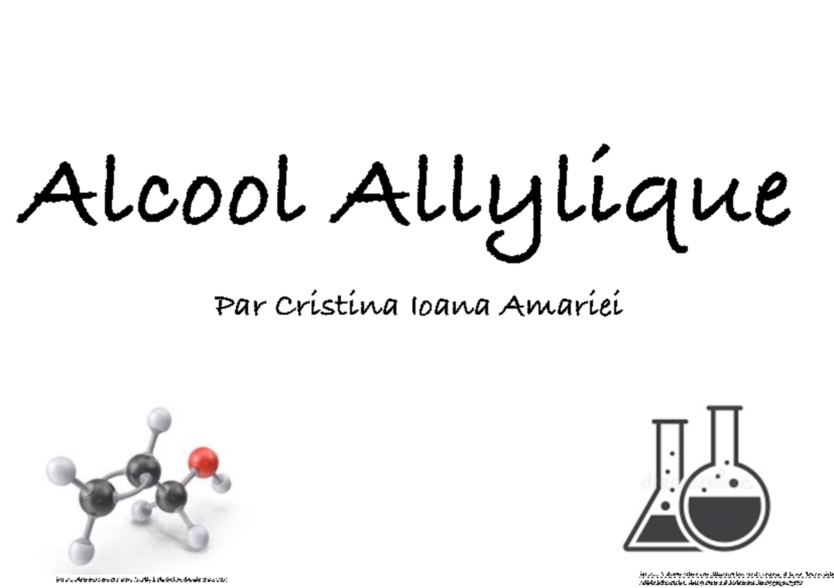 Alcool Allylique Alcool Allylique Par Cristina Ioana Amariei Studocu