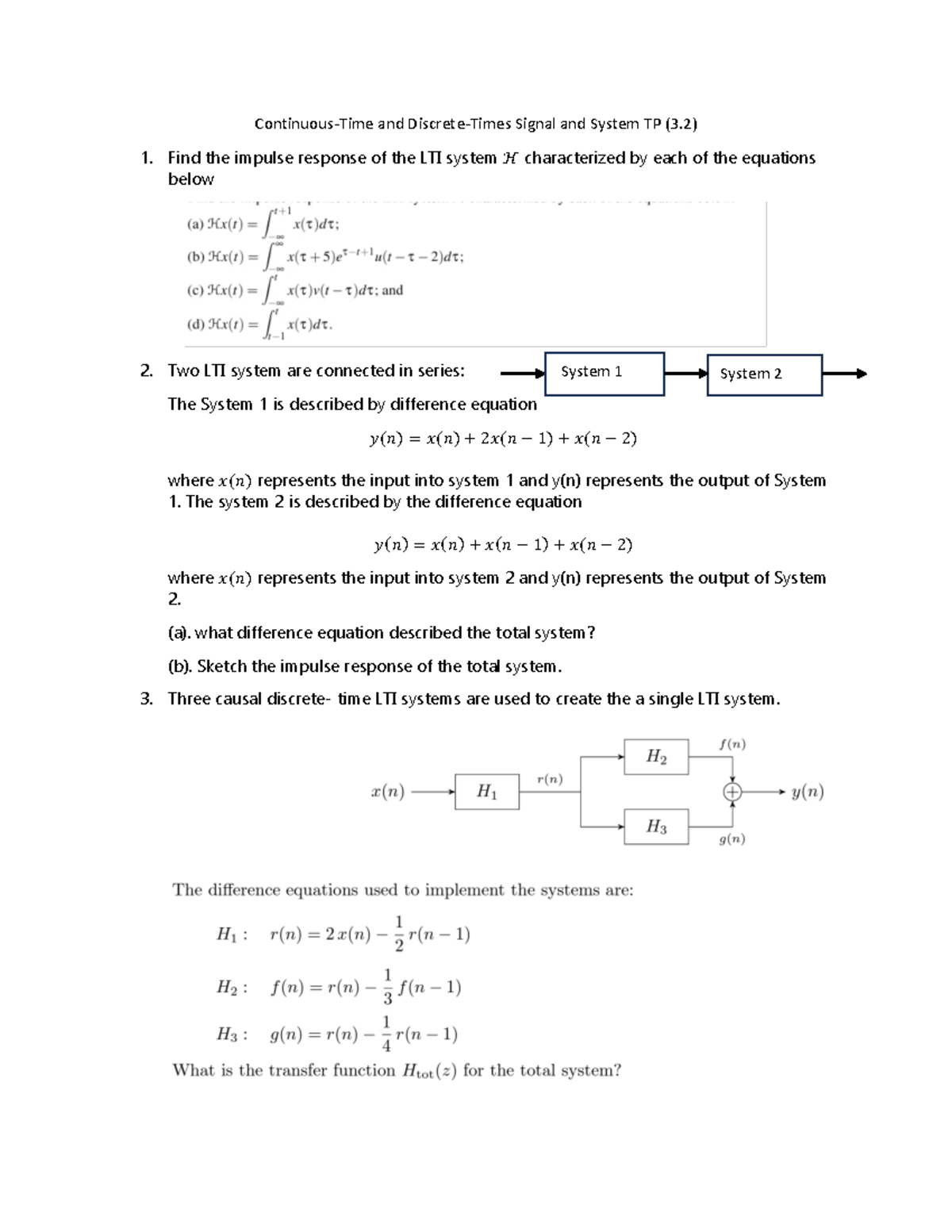 TP4 - grdsd - Continuous-Time and Discrete-Times Signal and System TP ...