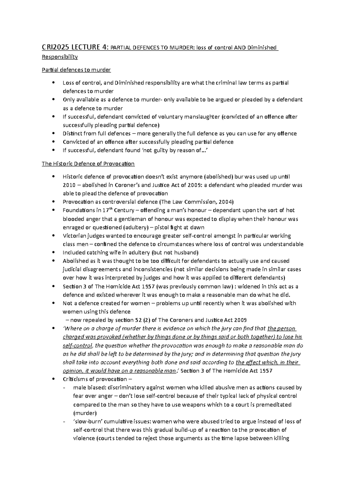 CRI2027 Lecture 4 Helen Baker CRI2027 EdgeHill Studocu