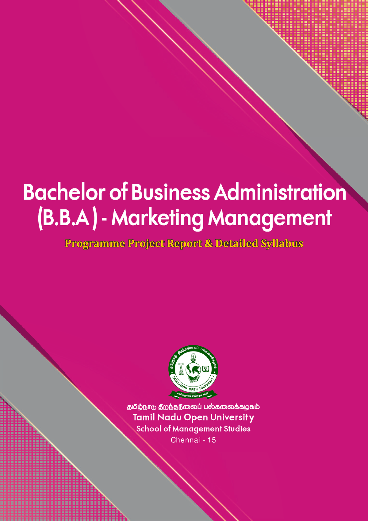 BBA-Marketting-Management - Bachelor Of Business Administration (B.B ...