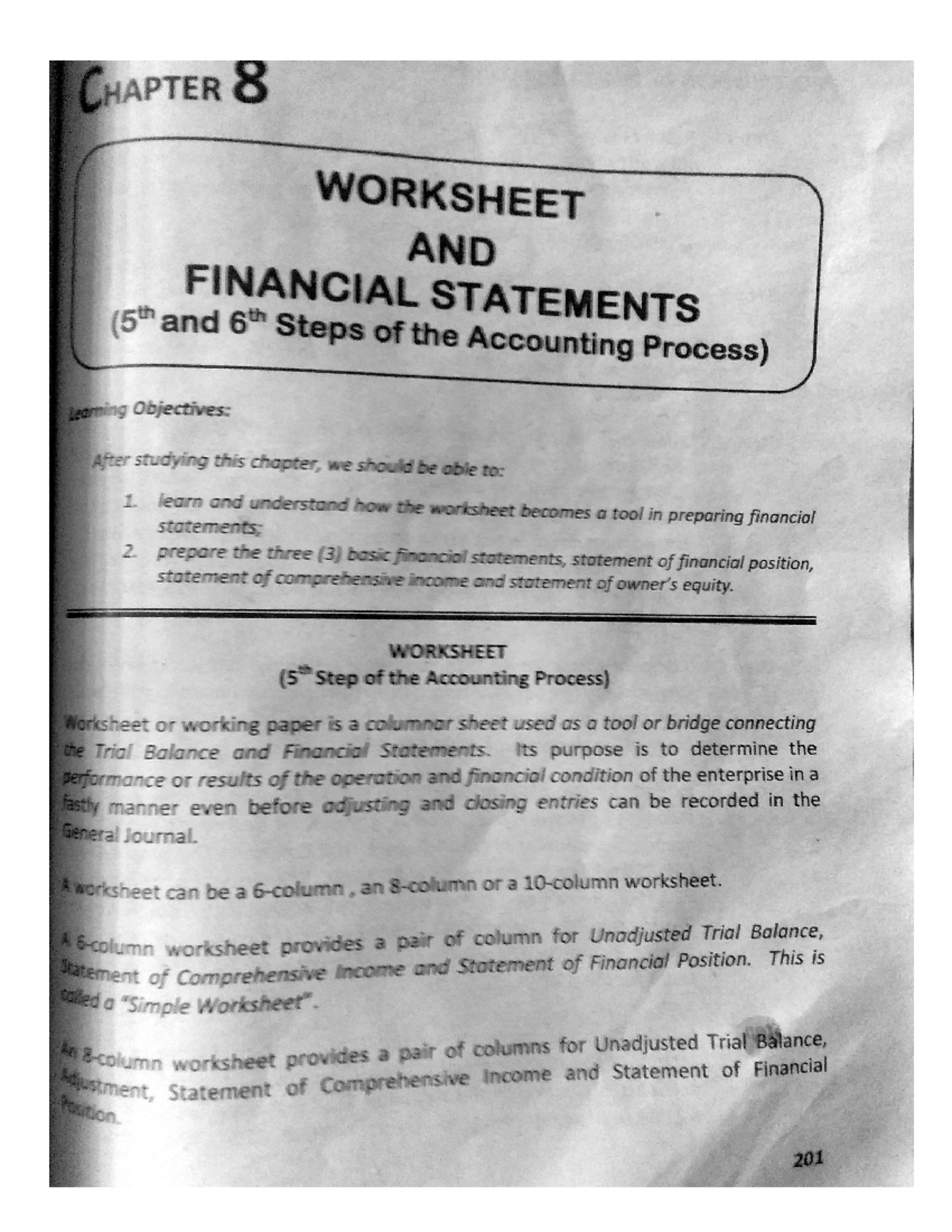 FAR (Accounting Cycle) 67 Worksheet and Financial Statements.pdf Accountancy Studocu