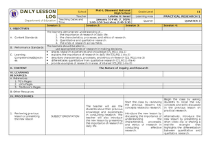 Detailed Lesson Plan in Grade 10 Mathematics Probability - LESSON PLAN ...