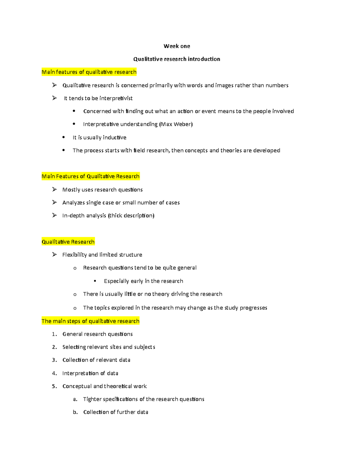 qualitative research introduction format