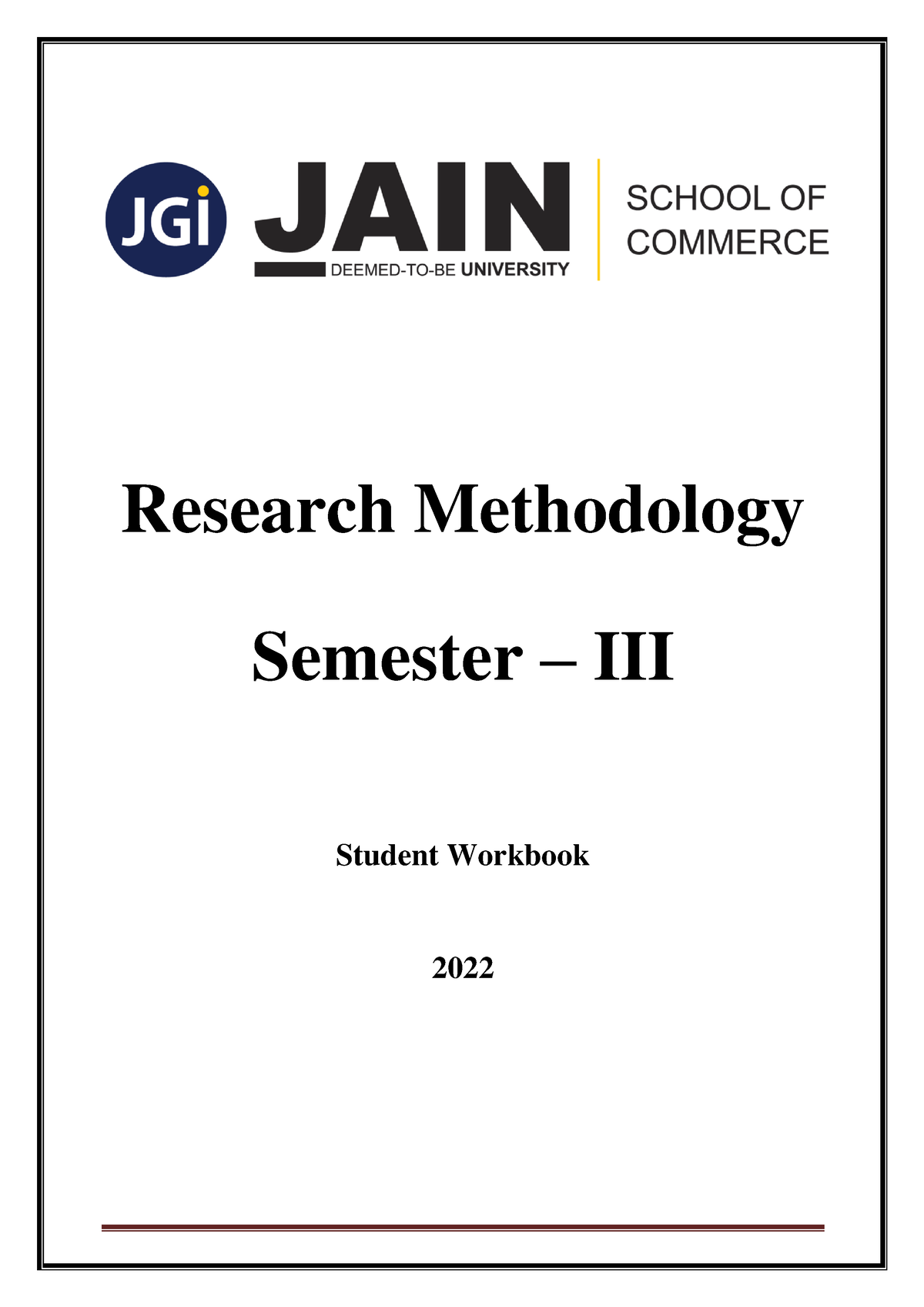 research methodology study material pdf