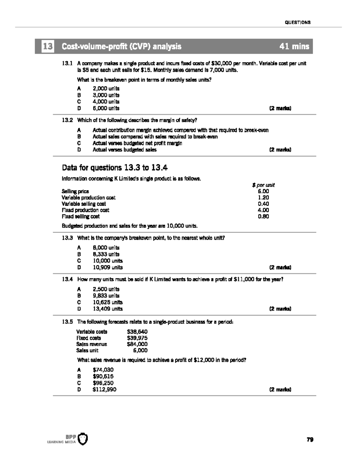 Chapter 8 Practice Questions.pdf Association of Chartered Certified