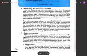 [Solved] 21 At the national level the Department of Health provides ...