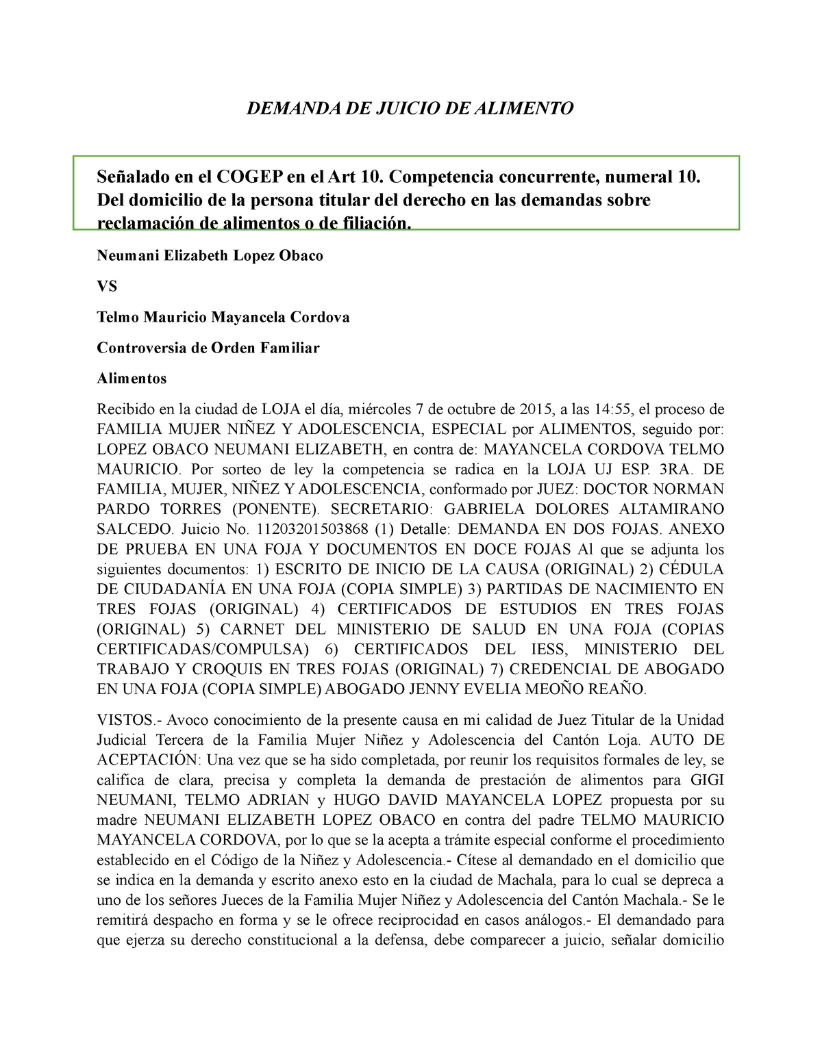 Demandas Procesal Apuntes 1 3 A1c3a5 Unl Studocu