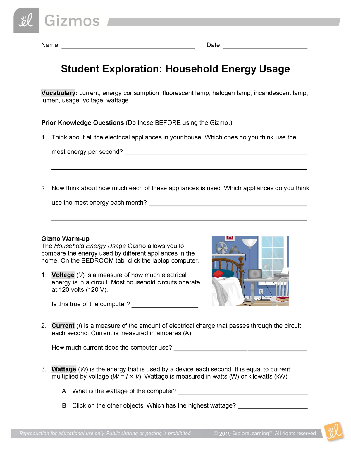 Household Energy Se Physics Assignment Studocu