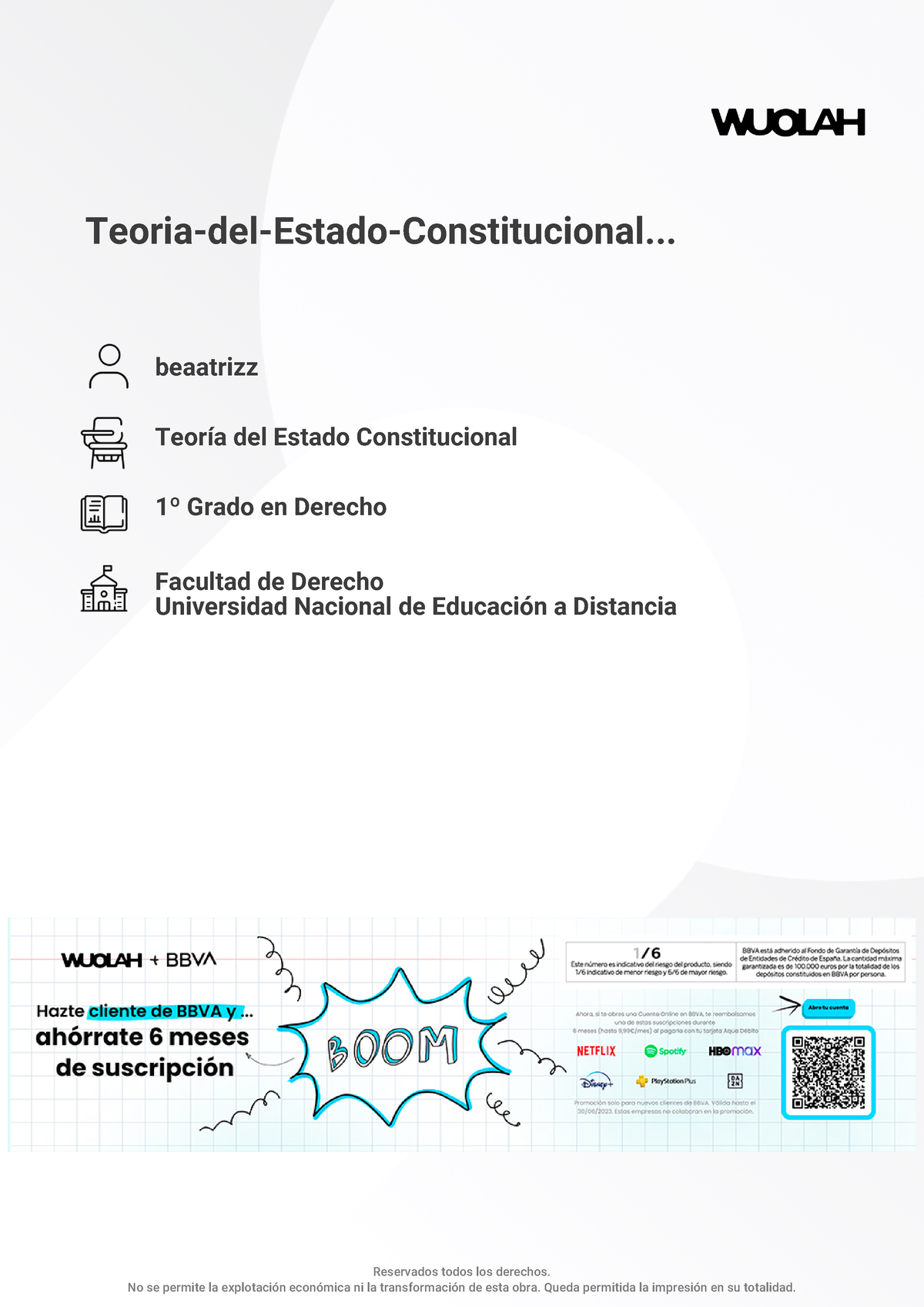 Wuolah Free Teoria Del Estado Constitucional - UNED - Studocu