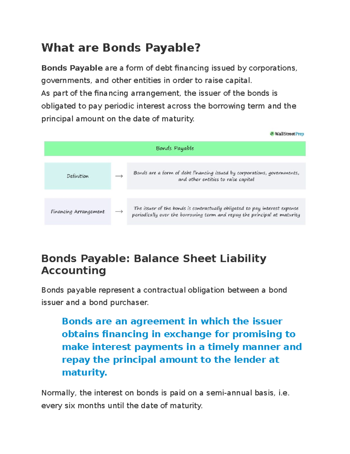 Bonds Payable - What Are Bonds Payable? Bonds Payable Are A Form Of ...