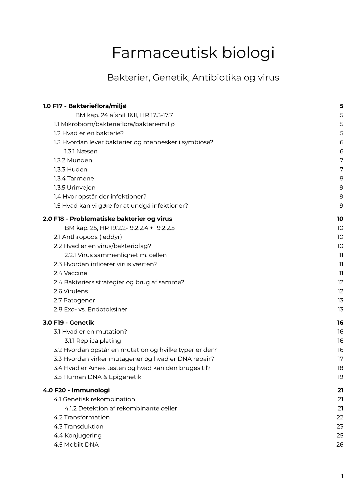 Fabio - Bakterier, Genetik, Antibiotika Og Virus - Farmaceutisk Biologi ...