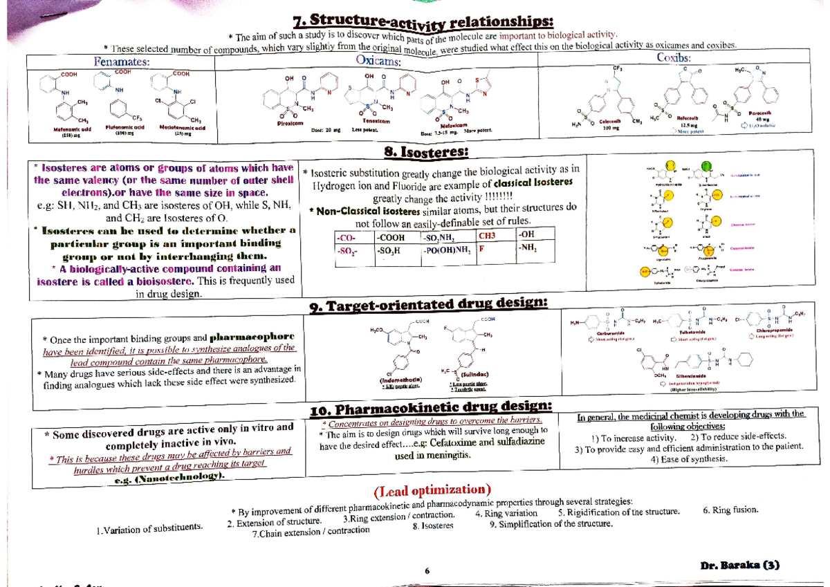 Drug Design 3 Studocu