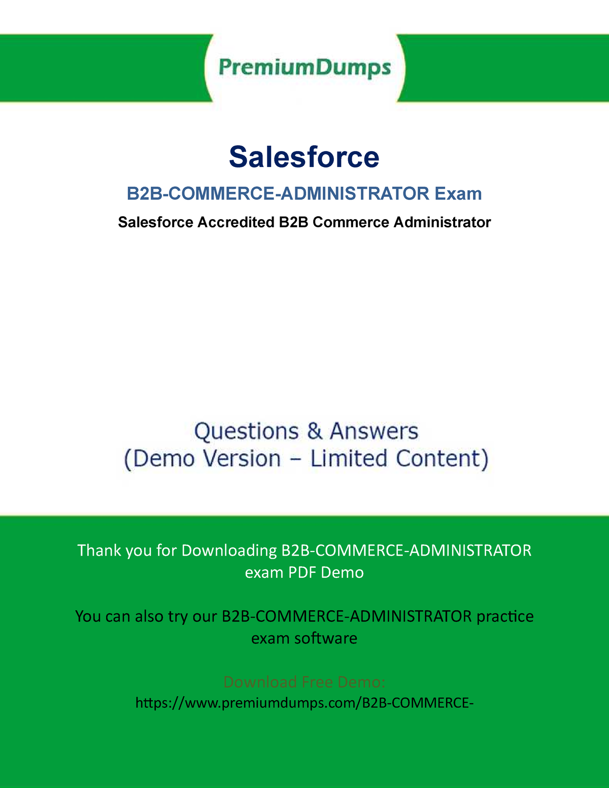 B2B-Commerce-Administrator Übungsmaterialien