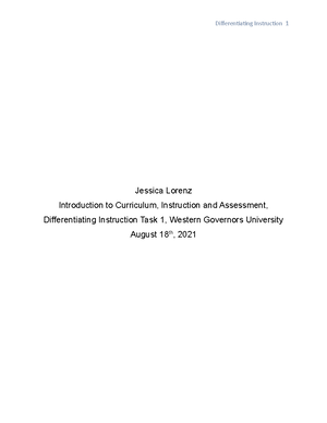 formative assessment task 3 - D091 - WGU - Studocu