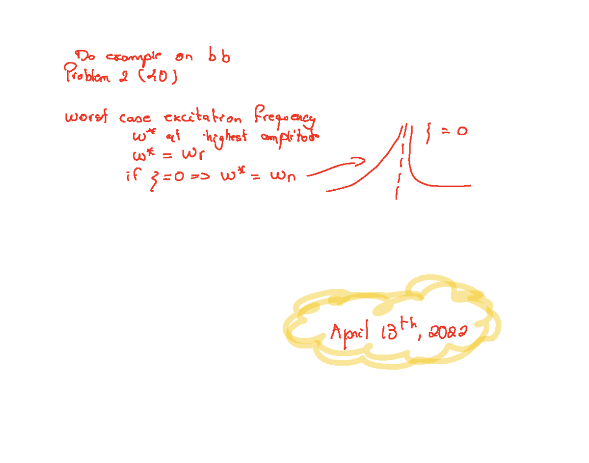 D2 Part 6 - Dynamic And Control Of Mechanical Systems - Do Example On B ...