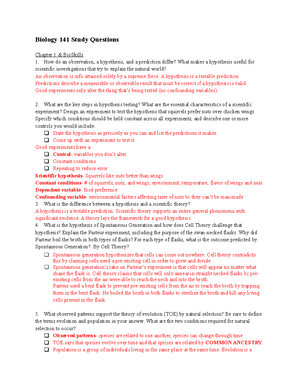 Ch 02 Study Guide - Biology 141 Study Guide – Chapter 2 How do covalent ...