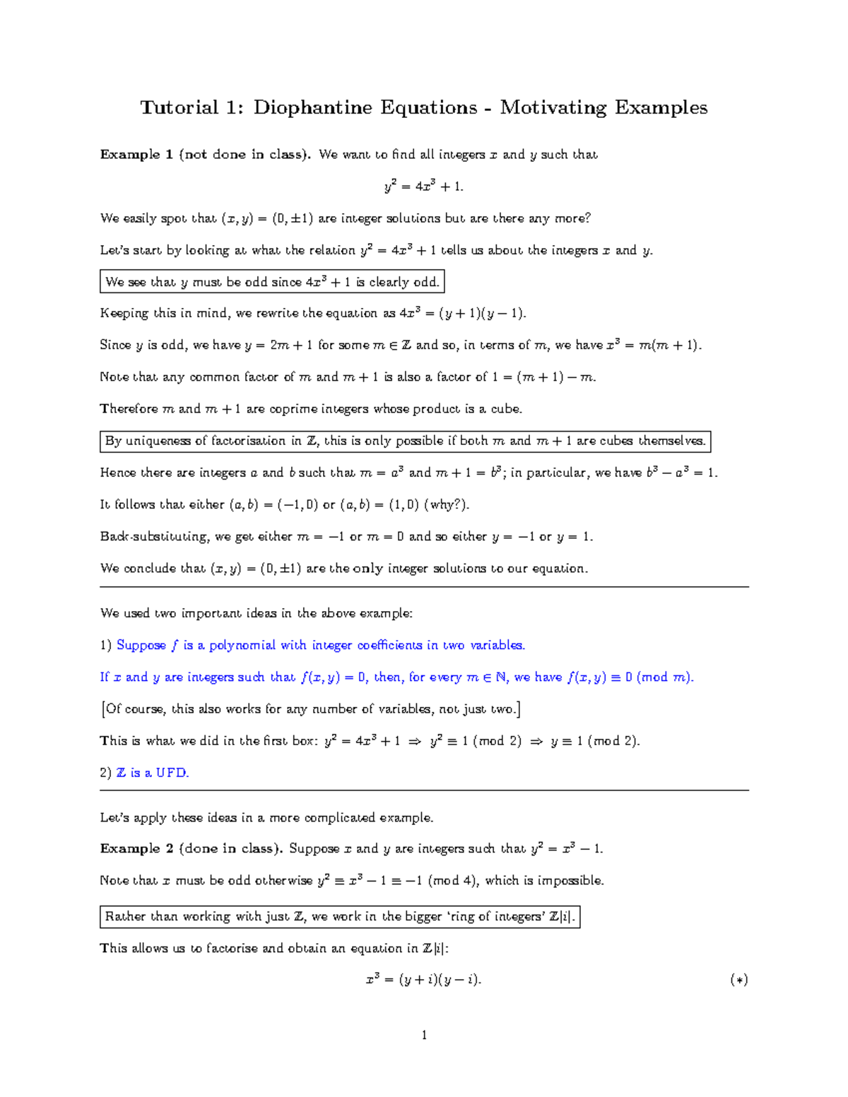 tutorial-1-diophantine-equations-motivating-examples-tutorial-1