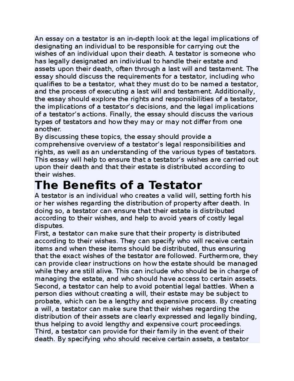 ep-1-informative-an-essay-on-a-testator-is-an-in-depth-look-at-the