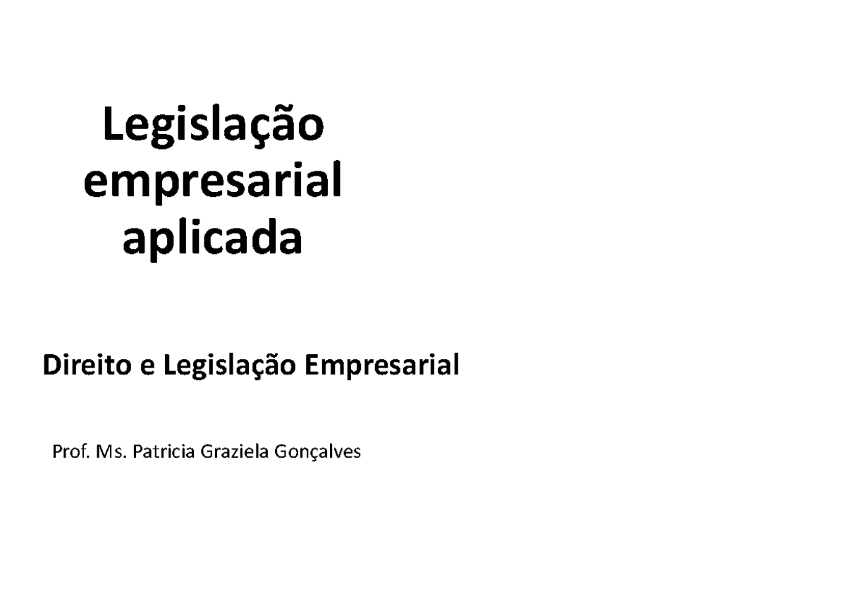 1688480309912 - Estagio - Legislação Empresarial Aplicada Direito E ...