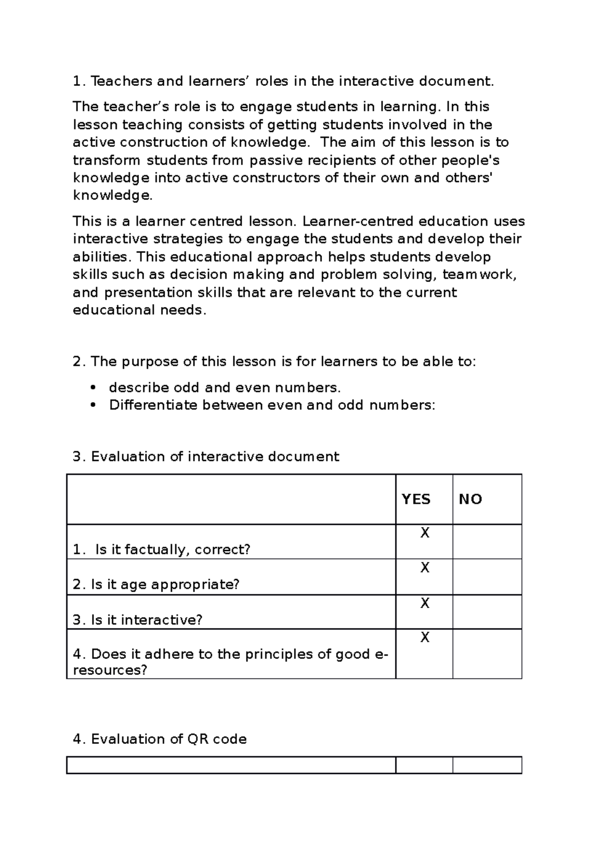 Section 3B Evaluation of e Learning - Teachers and learners’ roles in ...