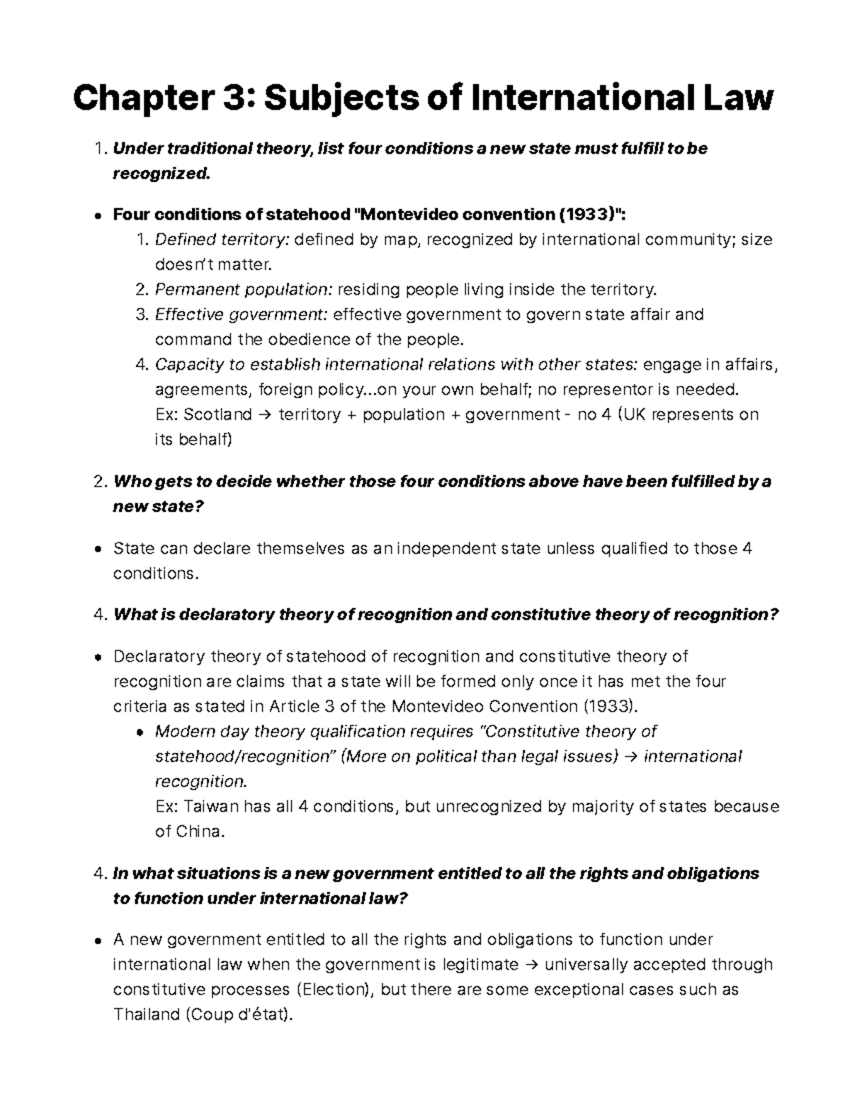 #C3 Subjects Of International Law - Chapter 3 Subjects Of International ...