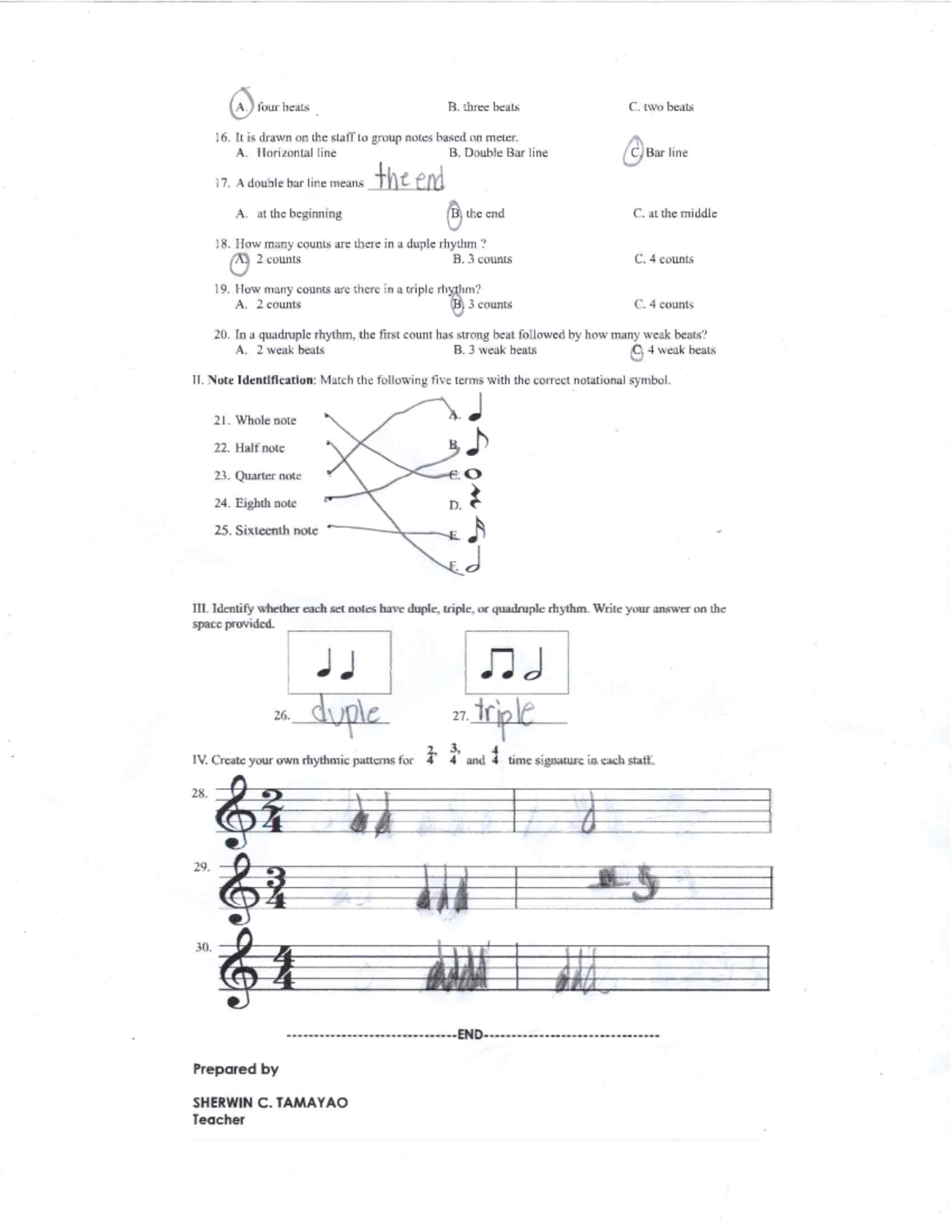 EXAM-2- Mapeh-092222 - For educational purposes - Economic - Studocu