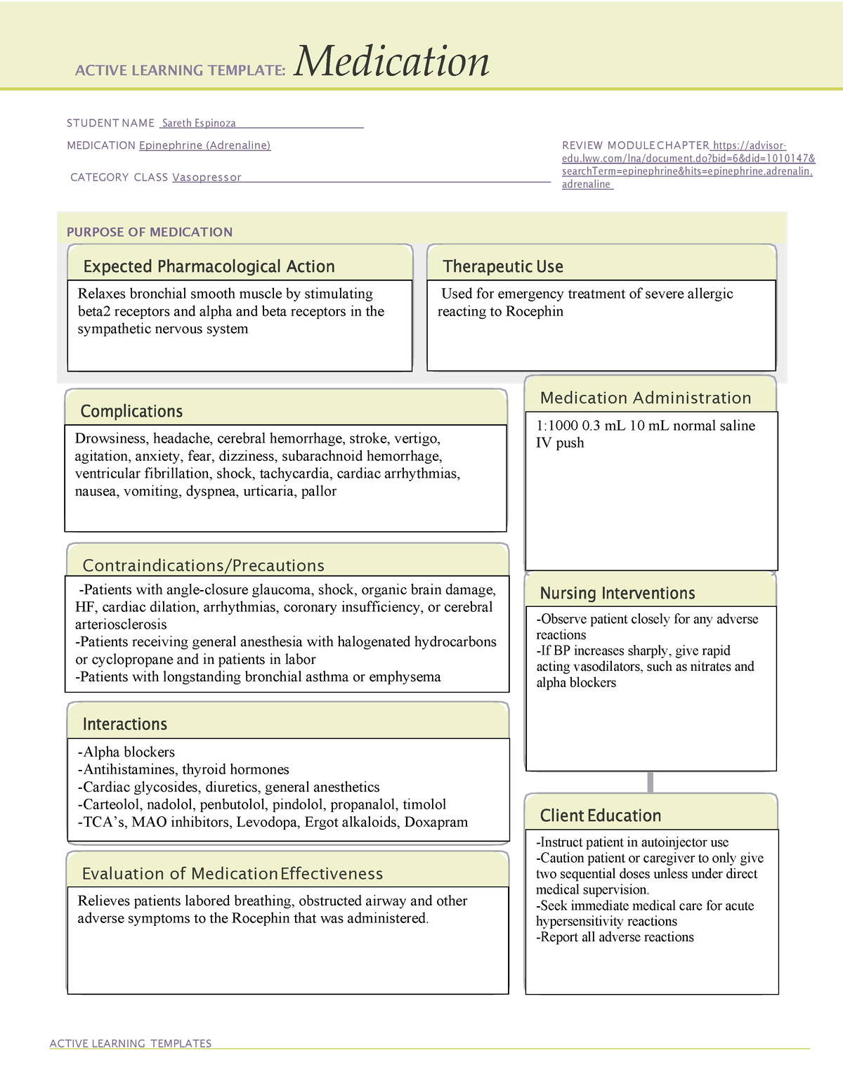 epinephrine-med-form-active-learning-template-medication-student