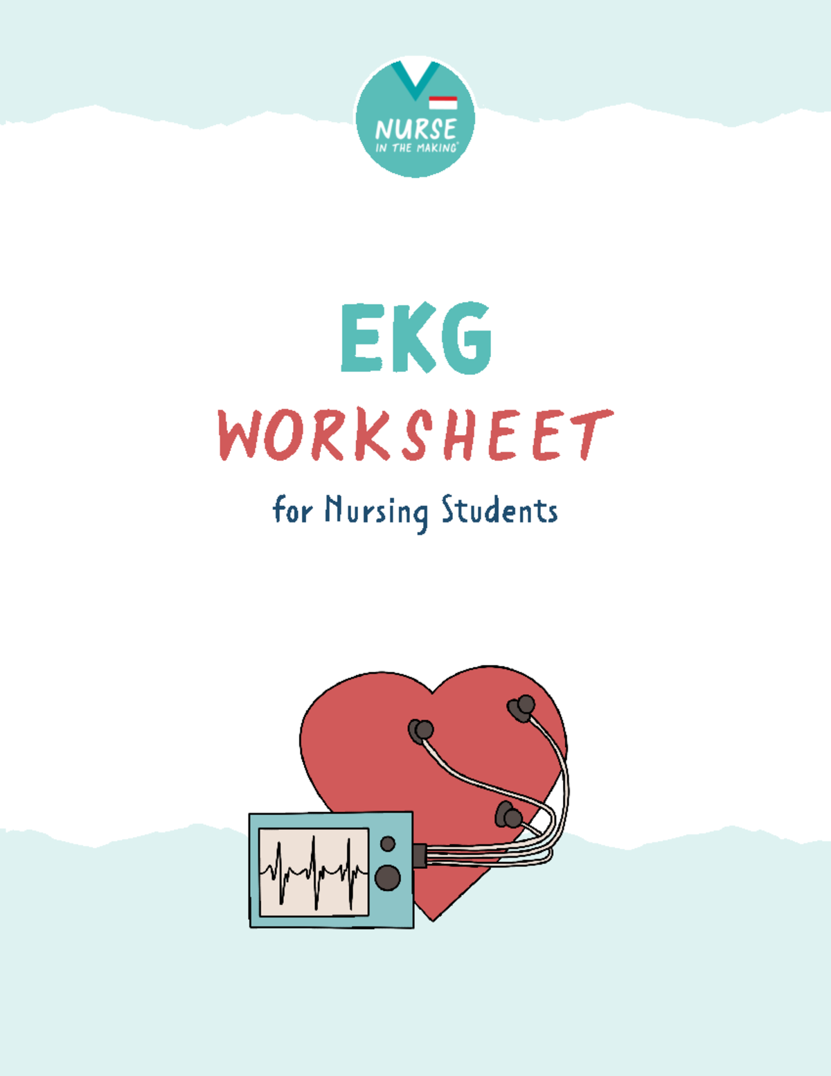 EKG worksheet practice with answers - EKG Worksheet for Nursing ...