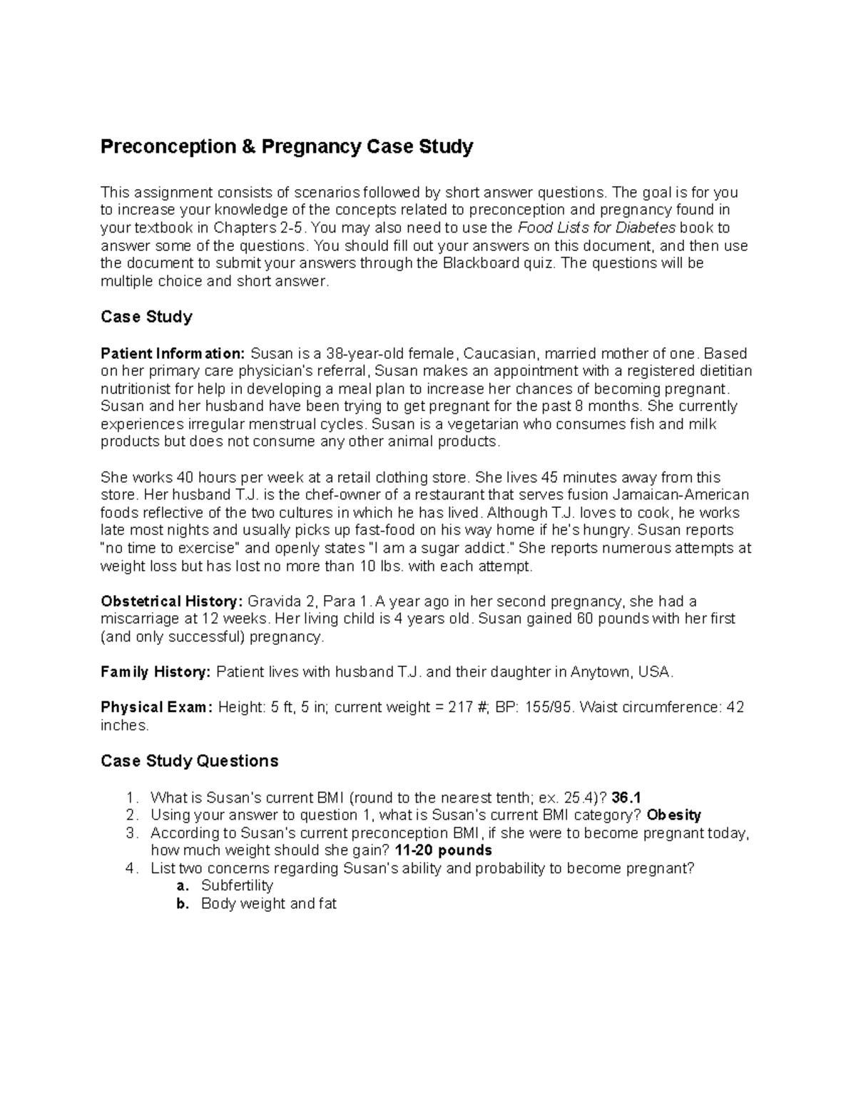 normal pregnancy case study nursing