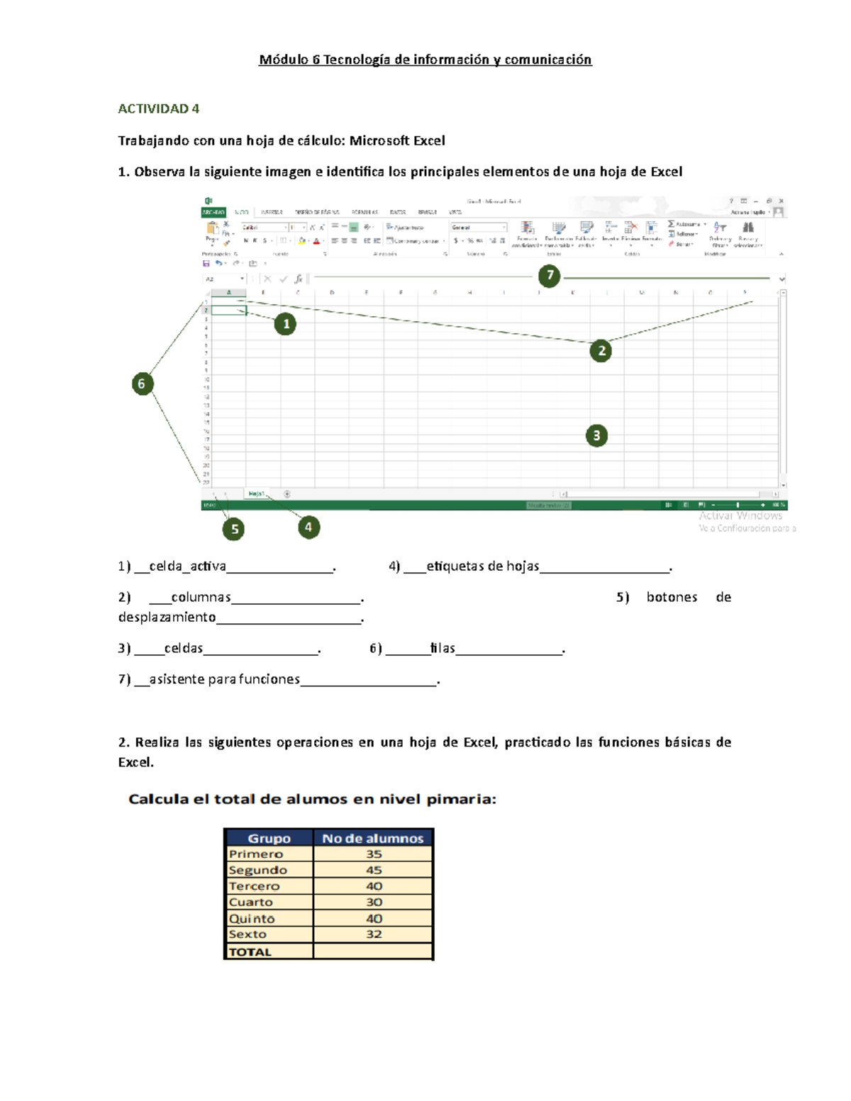 Actividades Terminar - Descripcion - ACTIVIDAD 4 Trabajando Con Una ...