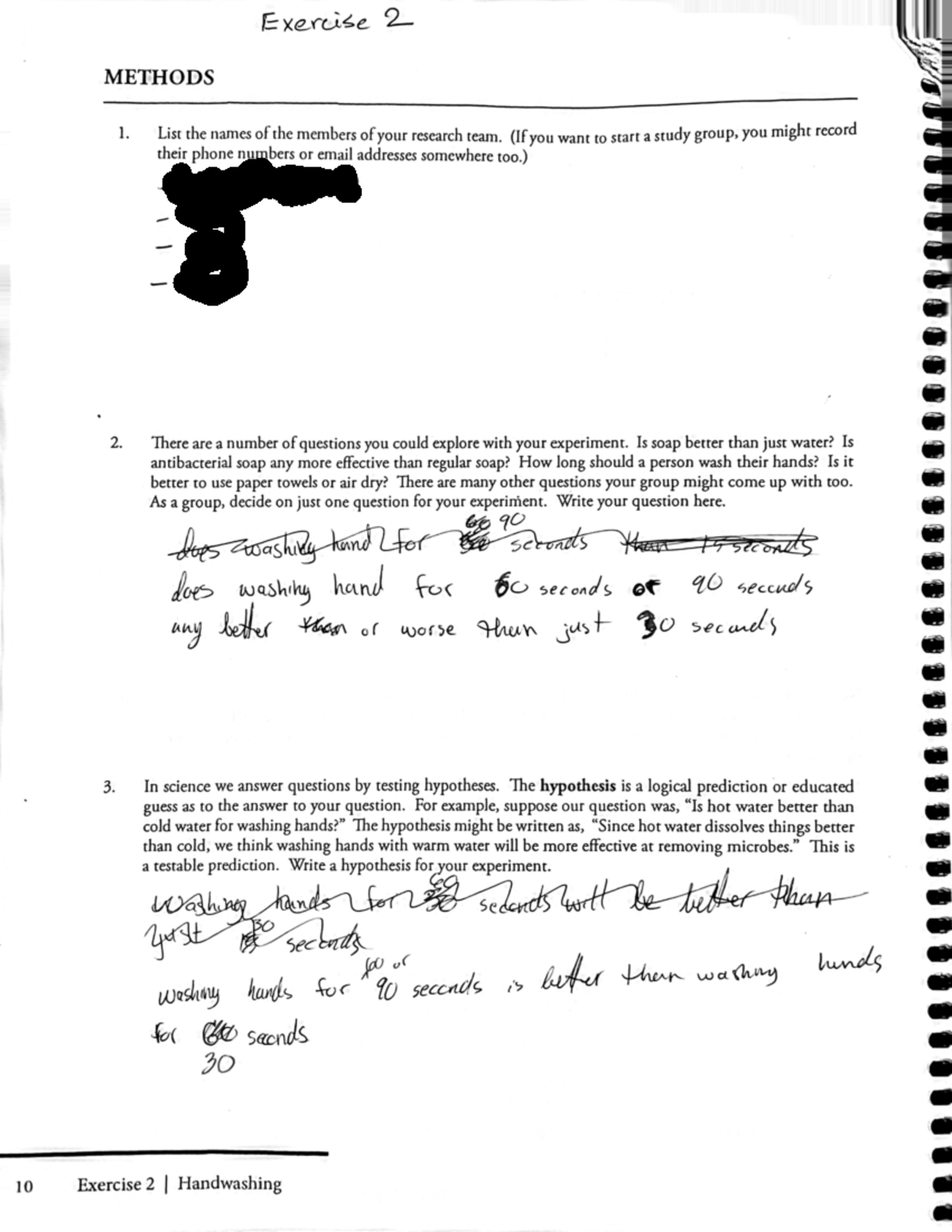 MICROBIOLOGY LAB MANUAL EXERCISE 1 ANSWERS visual data 6