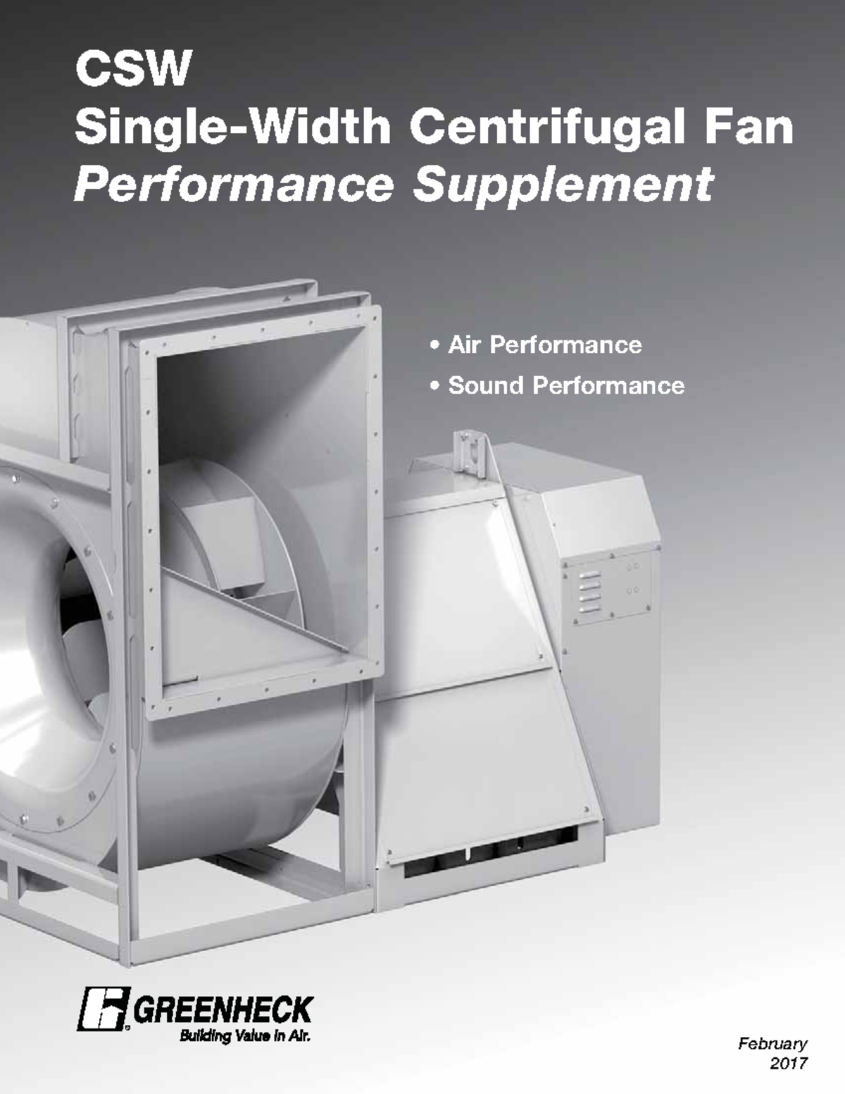 CSW - 33-BI - Seleccion de ventiladores - CSW Single-Width Centrifugal ...